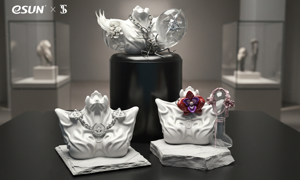 3D printed art installations